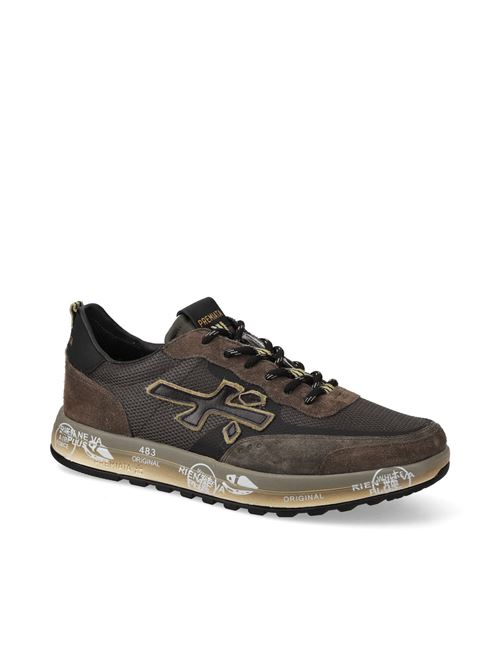 Sneakers in camoscio tessuto ed ecopelle PREMIATA | NOUS VAR7731